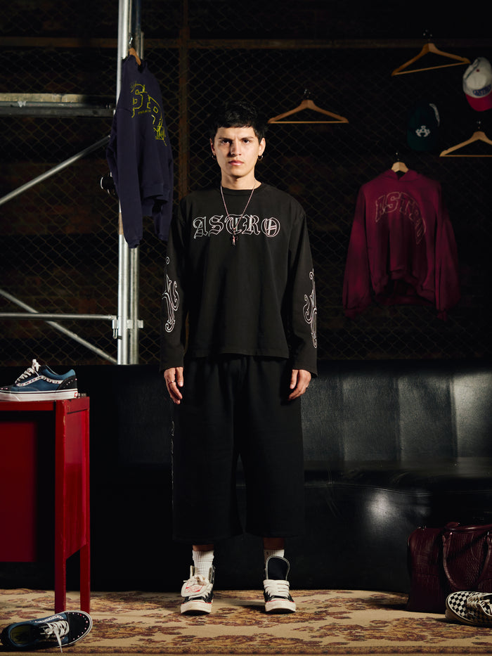 Long Sleeve Sun Faded - Gothic