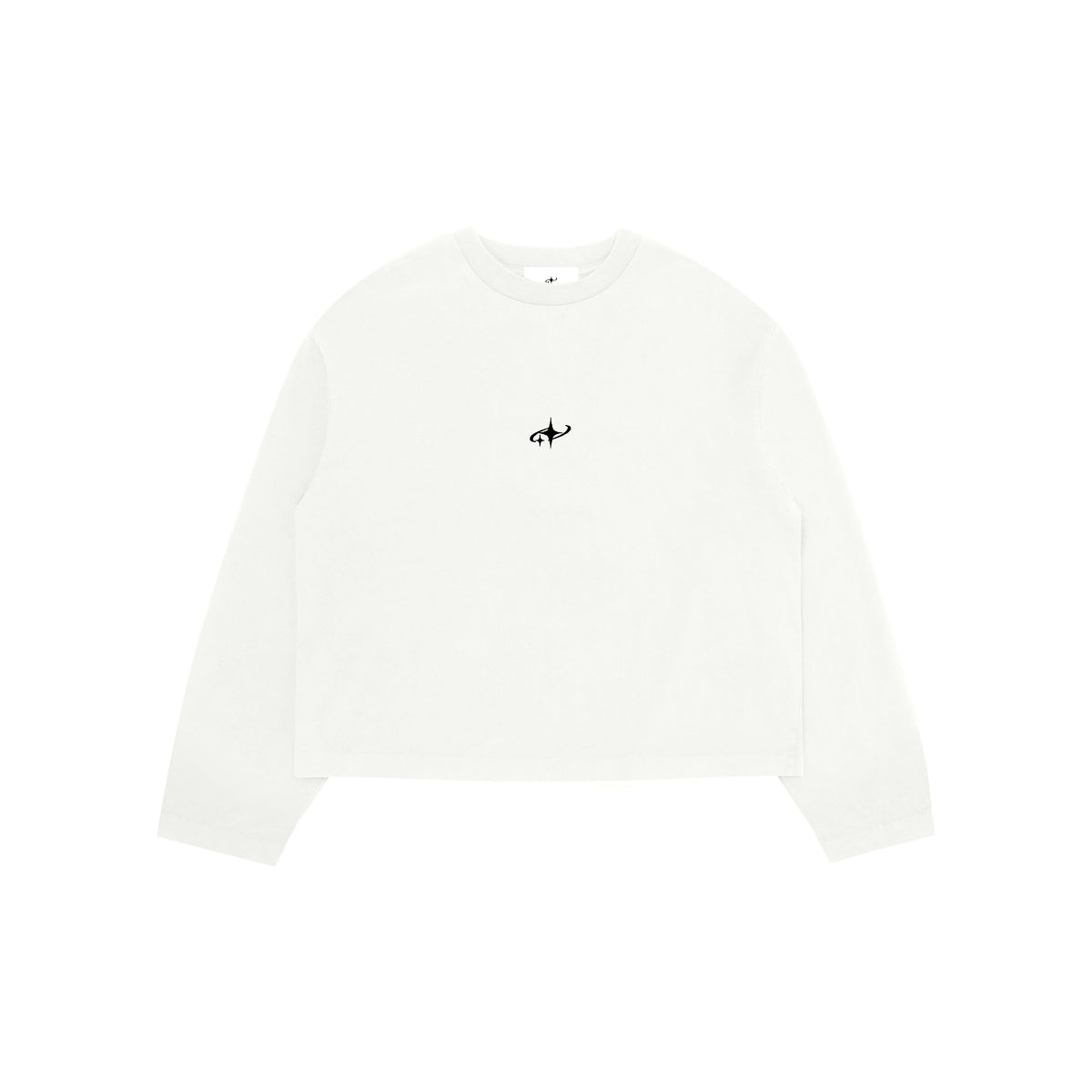 Ivory V2 Long Sleeve Boxy Fit