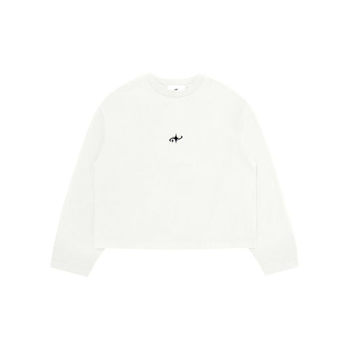Ivory V2 Long Sleeve Boxy Fit