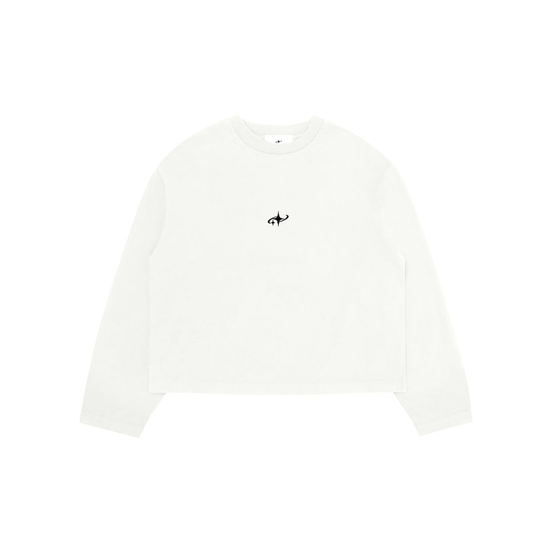Ivory V2 Long Sleeve Boxy Fit