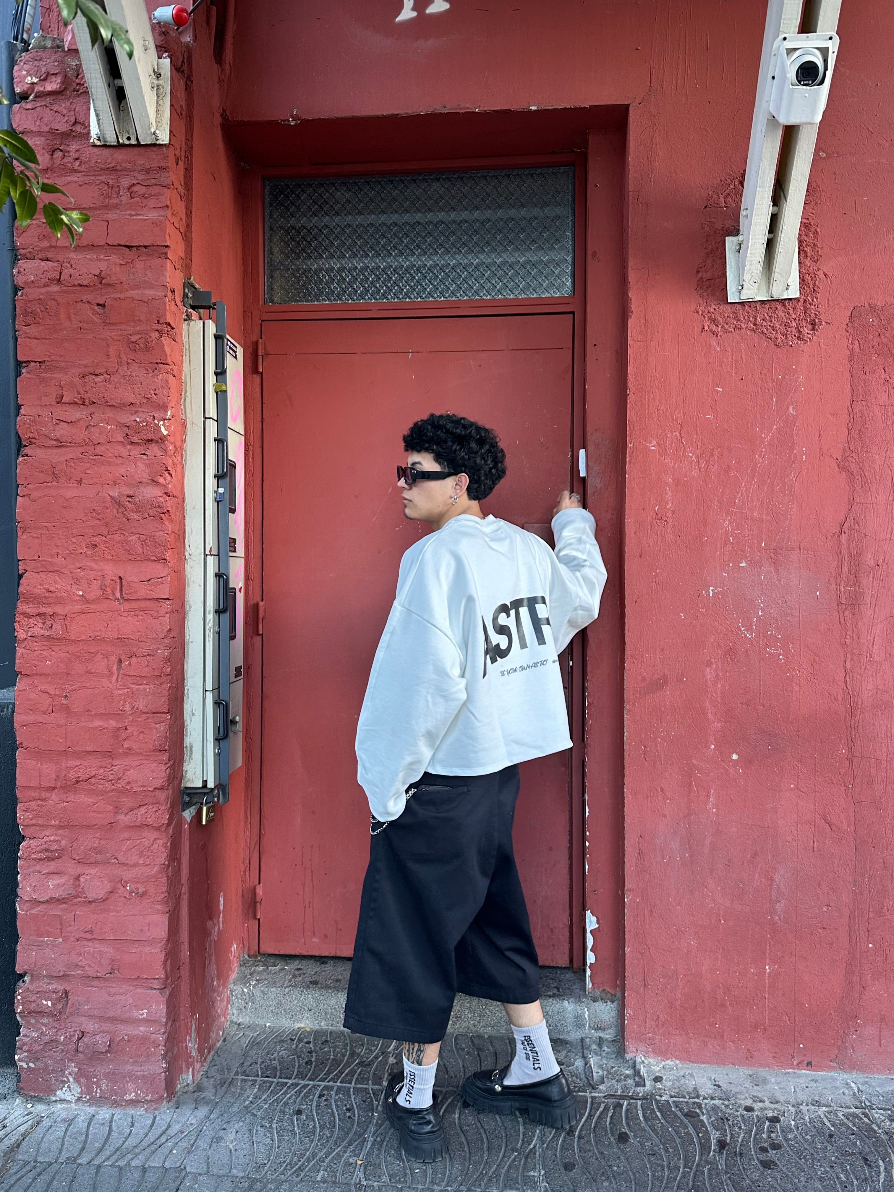 Ivory V2 Long Sleeve Boxy Fit