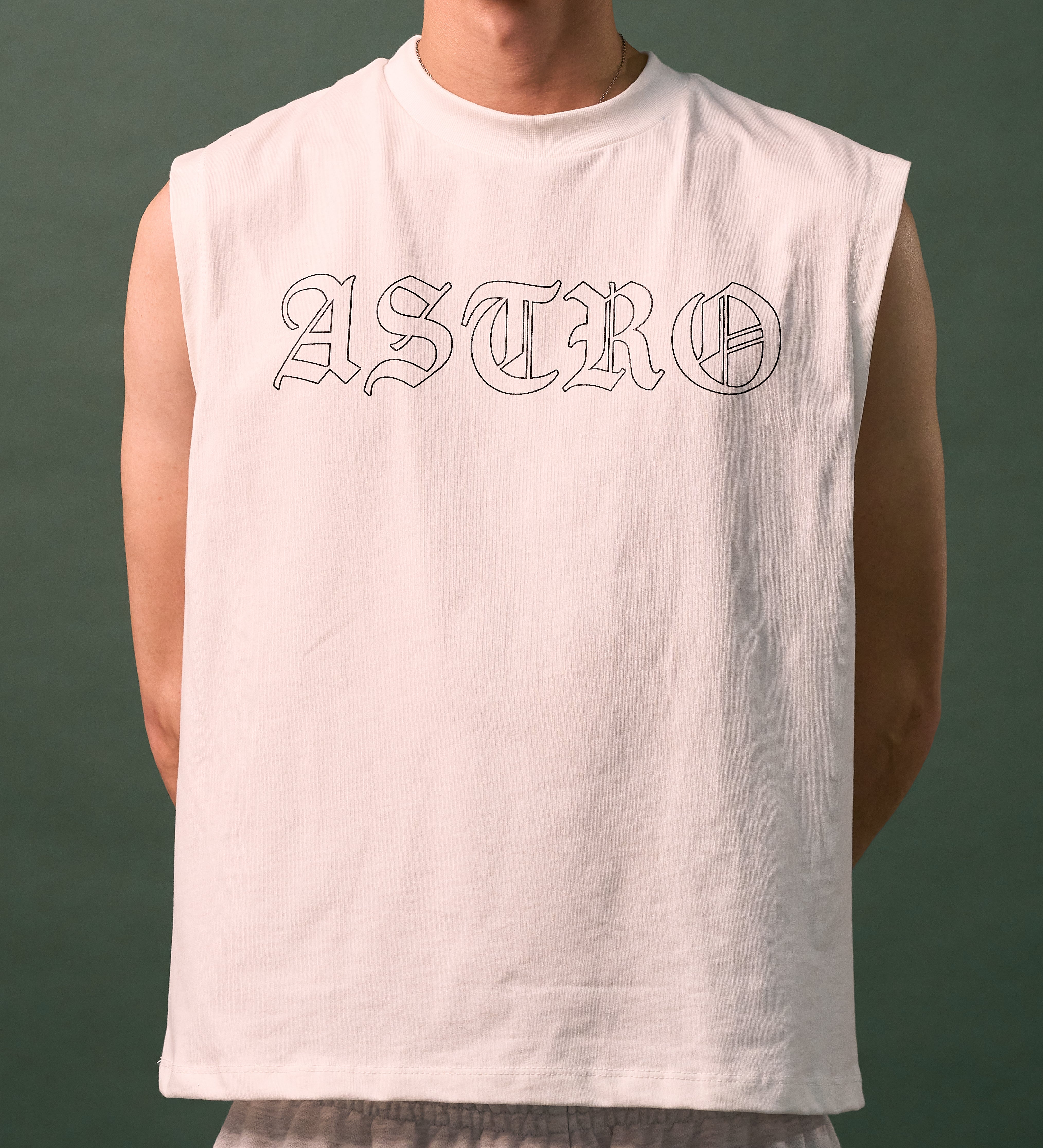 Muscle Tee Blanca -