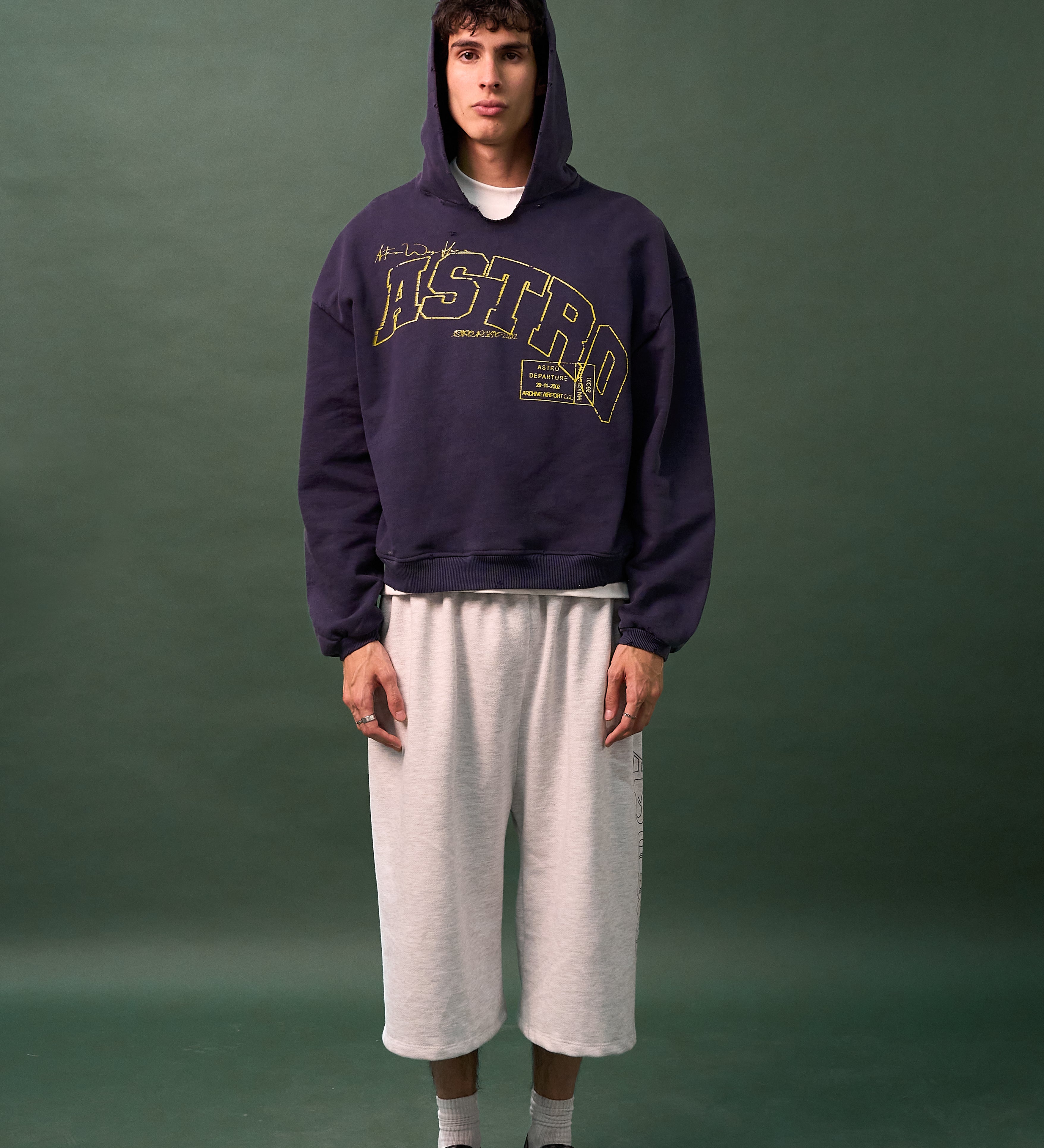 Hoodie Sun Faded - Navy