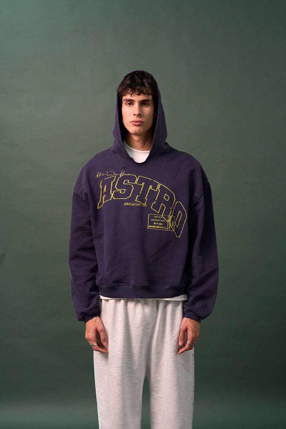 Hoodie Sun Faded - Navy