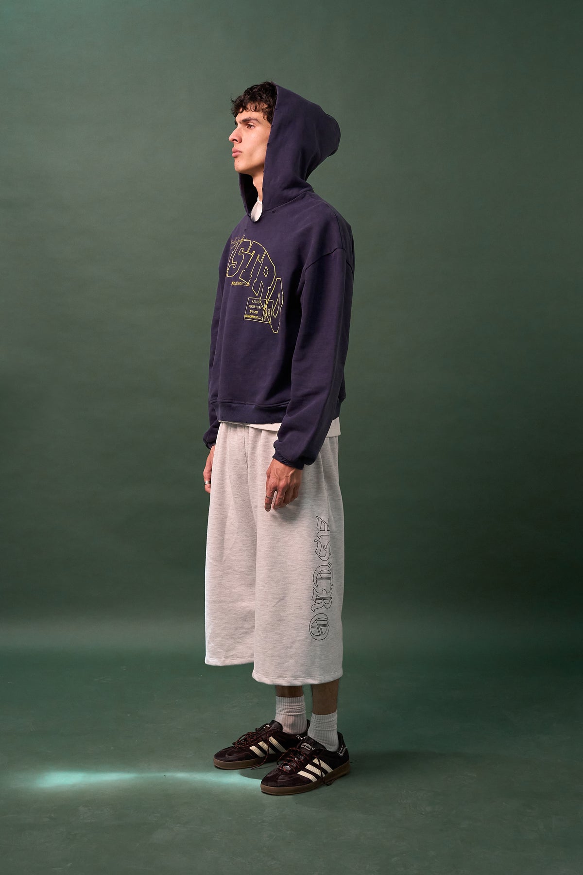 Hoodie Sun Faded - Navy