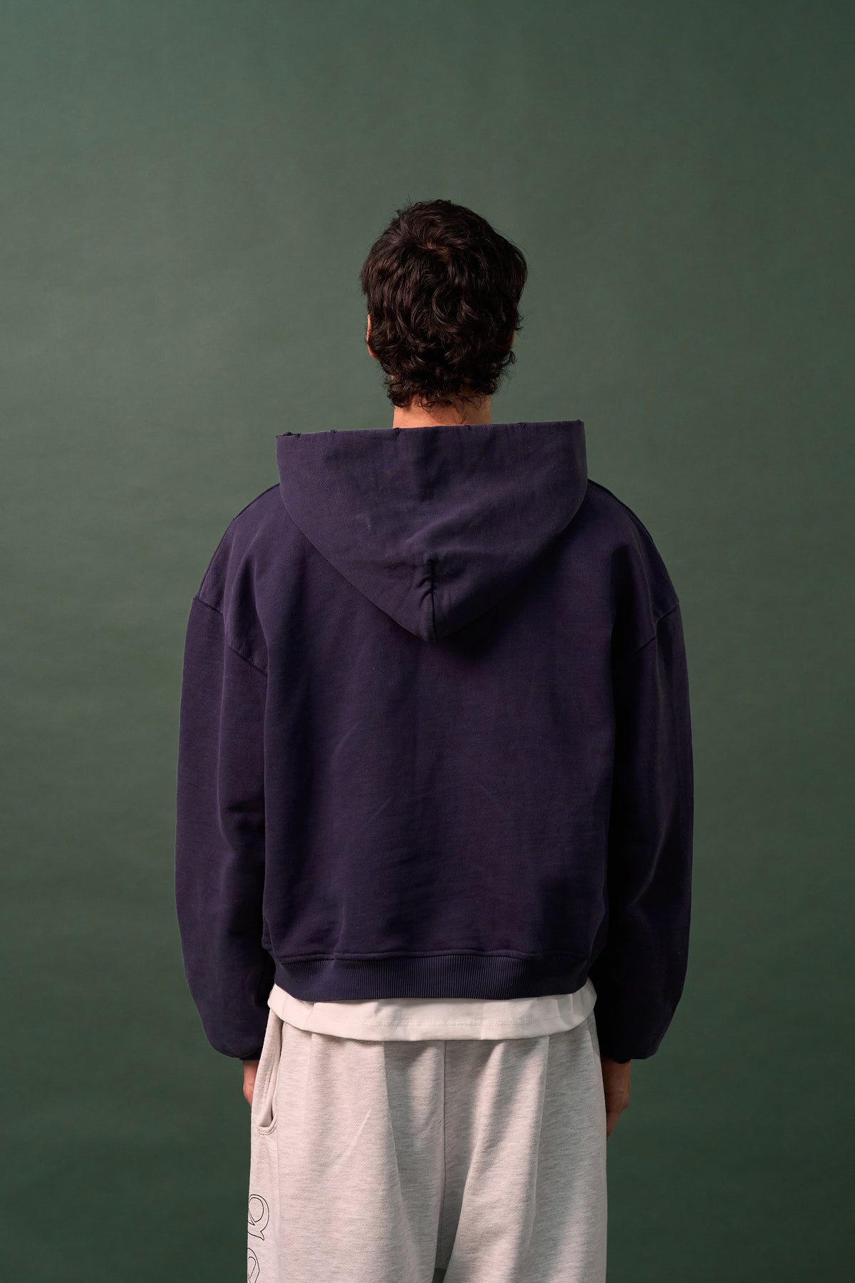 Hoodie Sun Faded - Navy