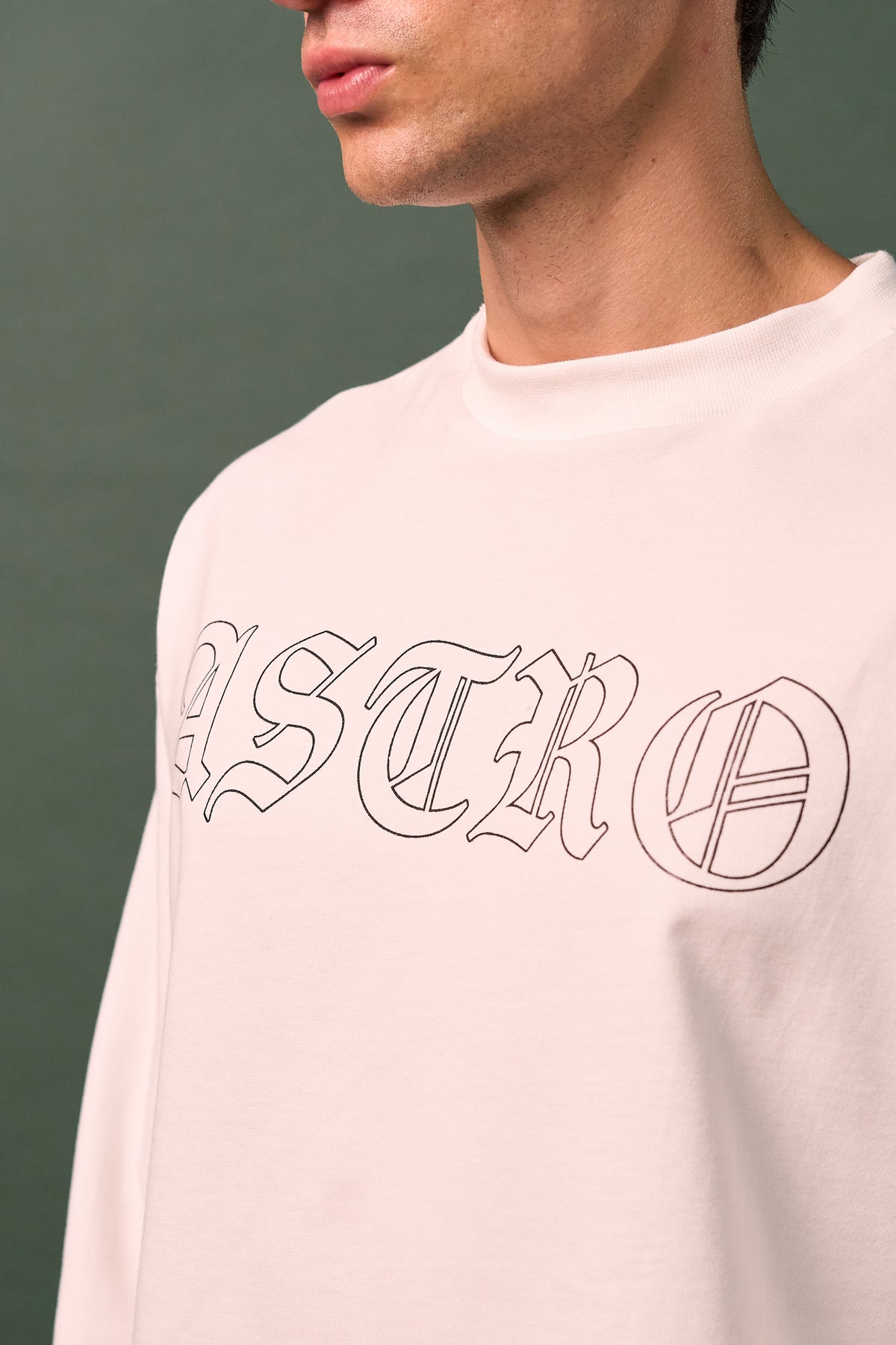 Long Sleeve Blanco - Gothic
