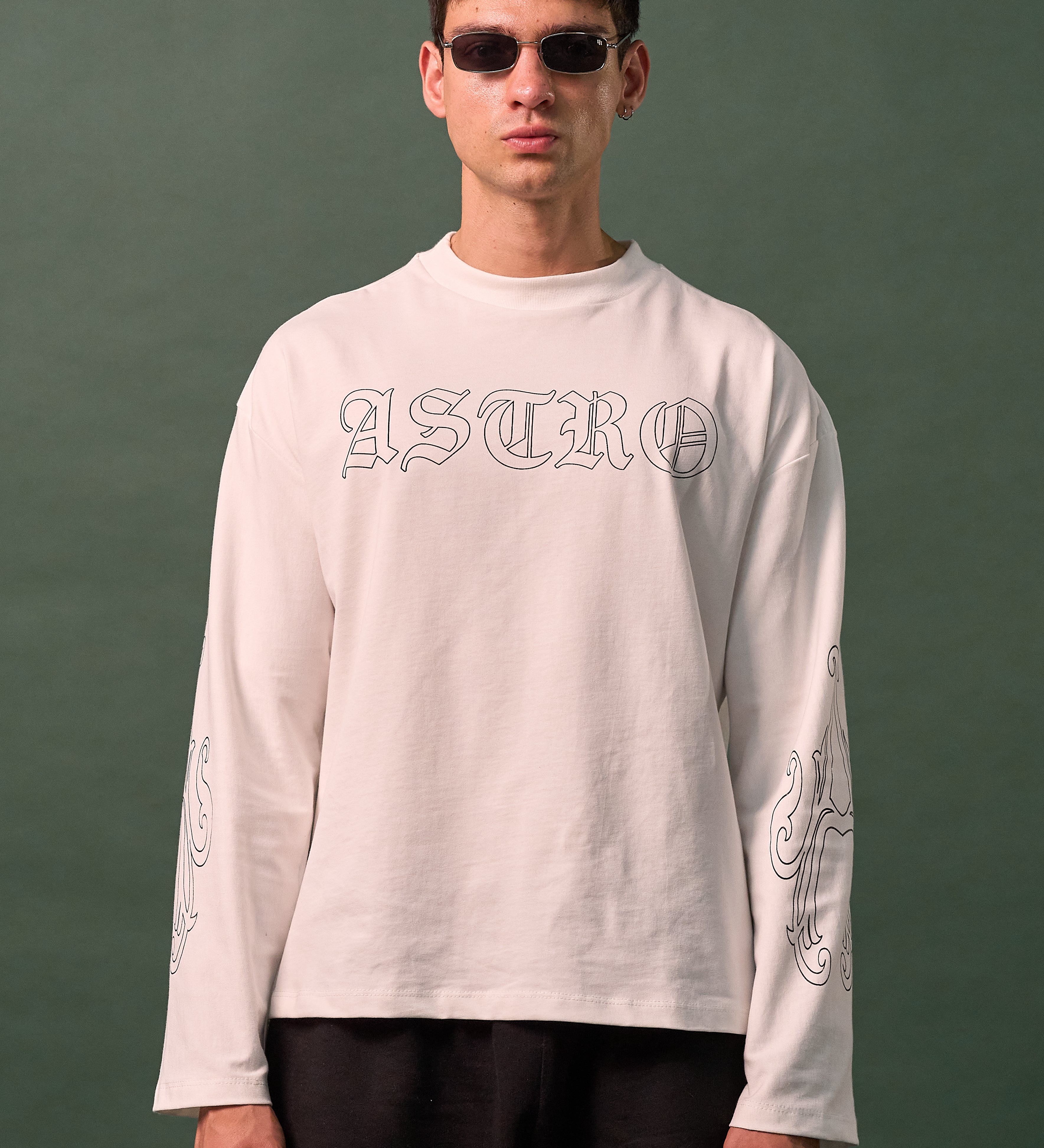 Long Sleeve Blanco - Gothic