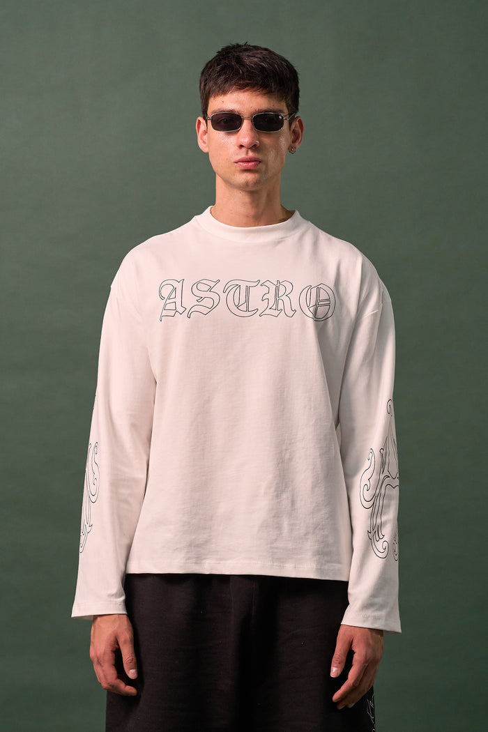 Long Sleeve Blanco - Gothic