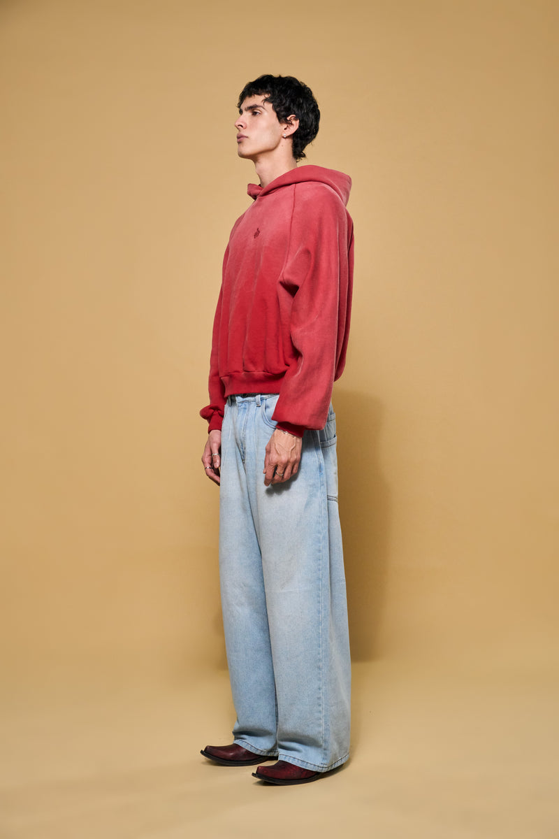 Basics V3 - Raudur Sun Faded Hoodie