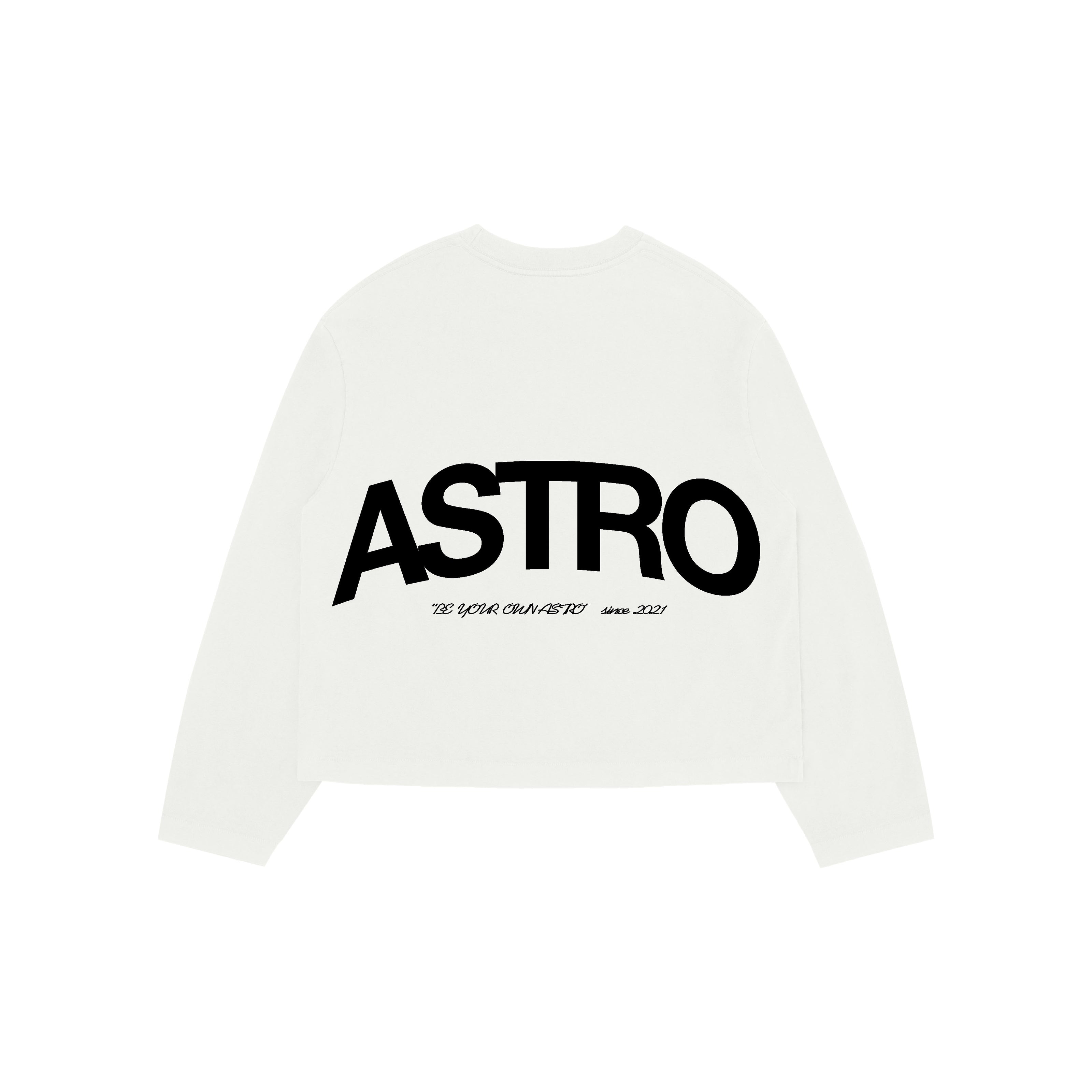 Ivory V2 Long Sleeve Boxy Fit