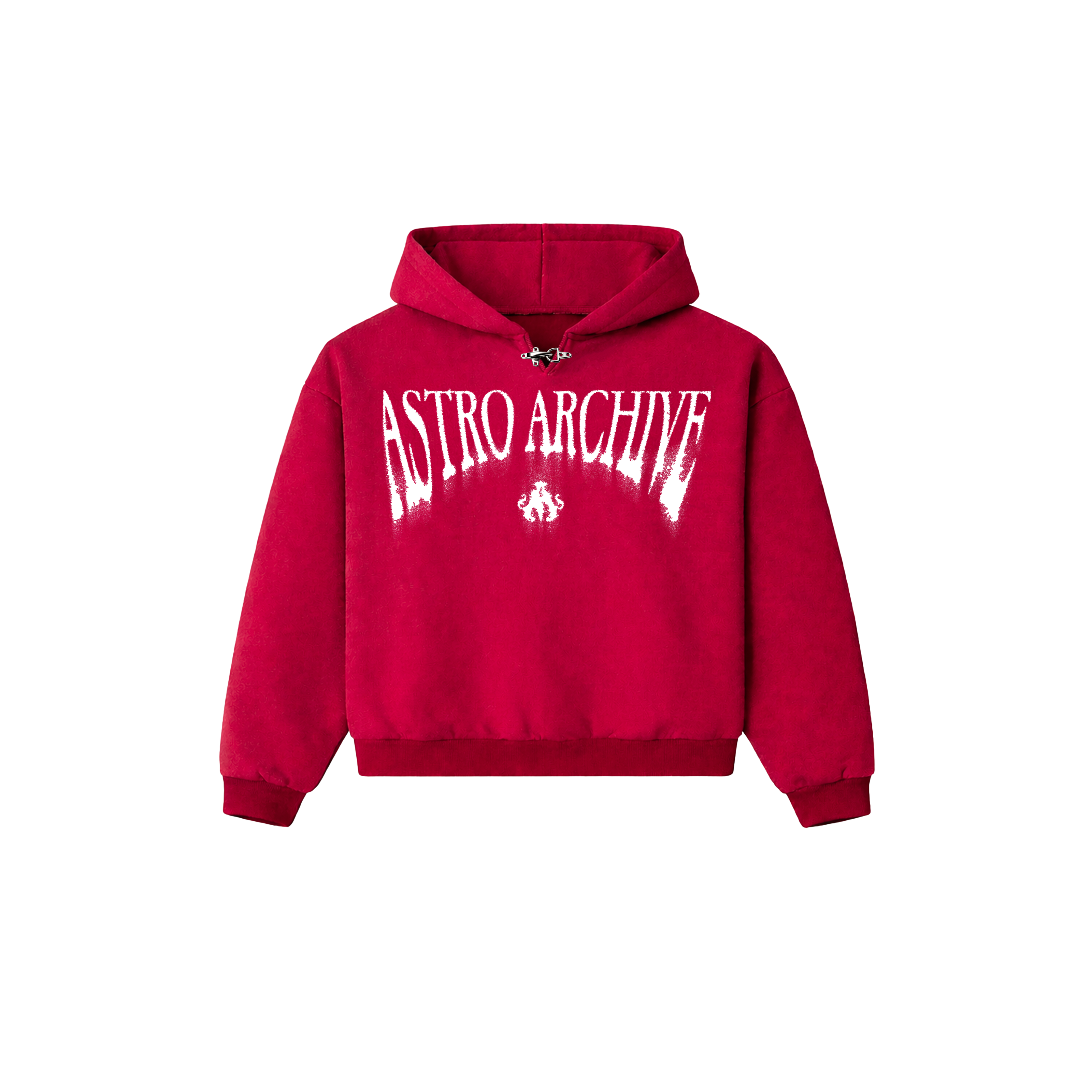 Legacy Clasp Hoodie - Red