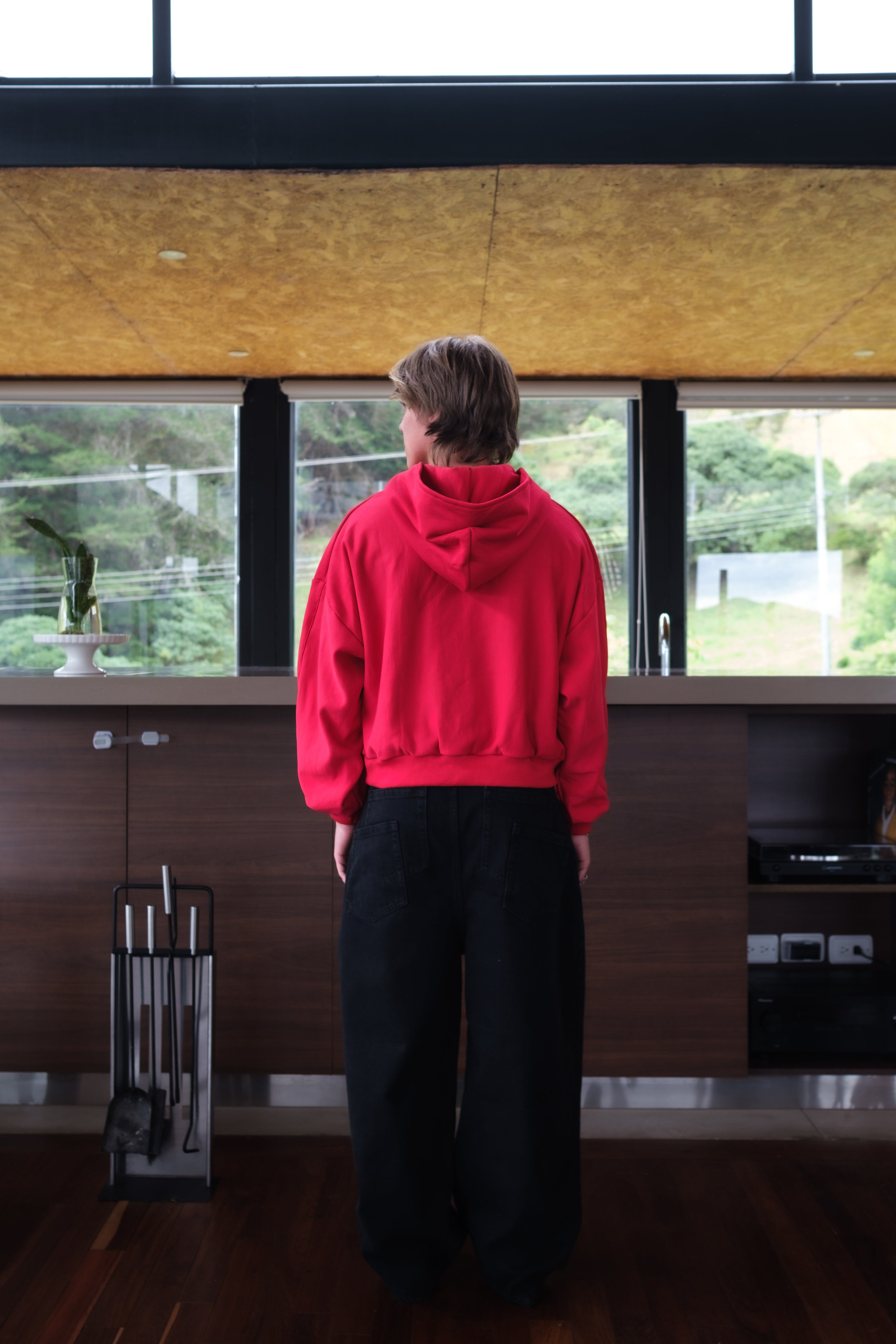 Legacy Clasp Hoodie - Red