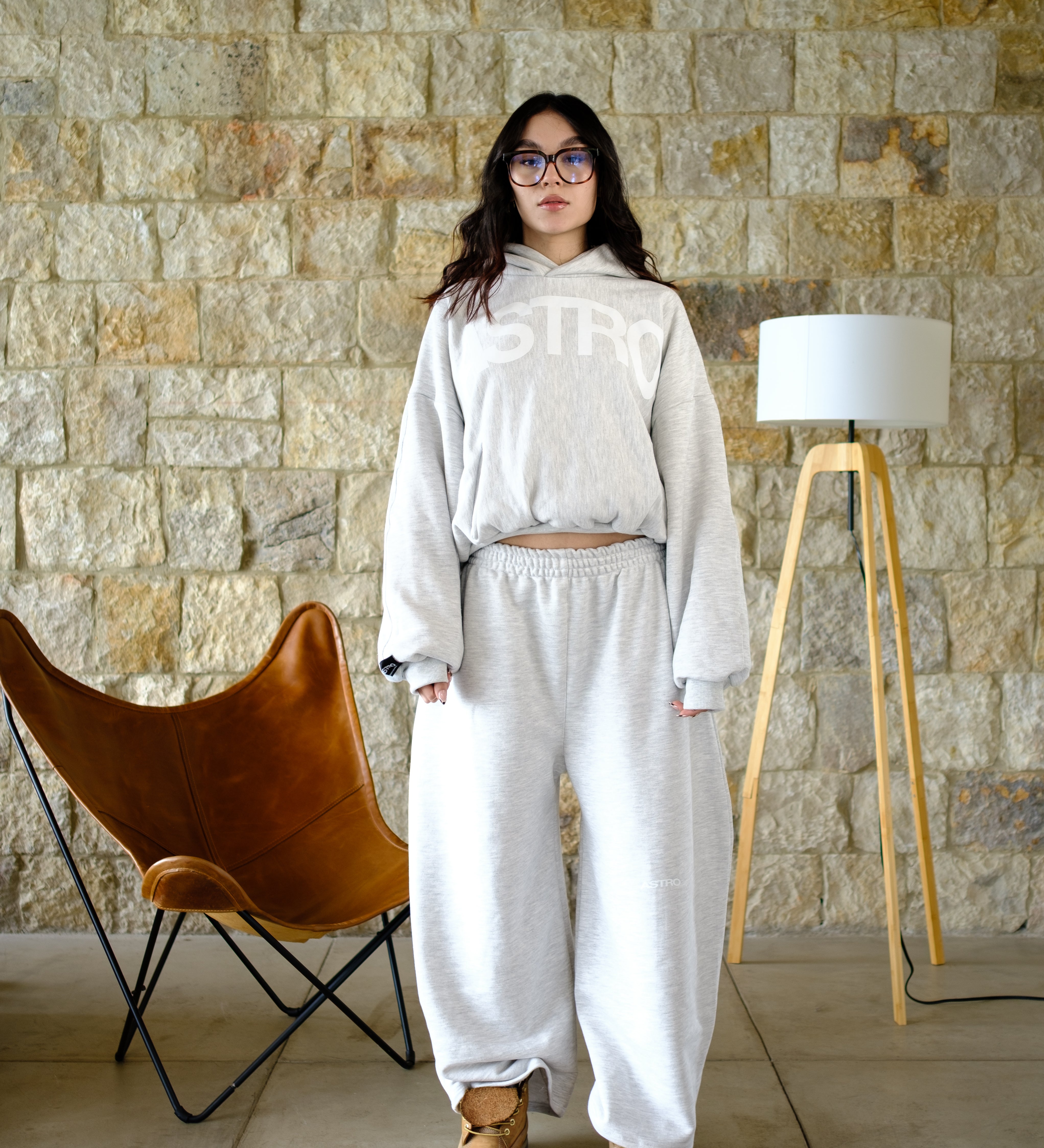 Basics V2 - Slate Hoodie Boxy Fit