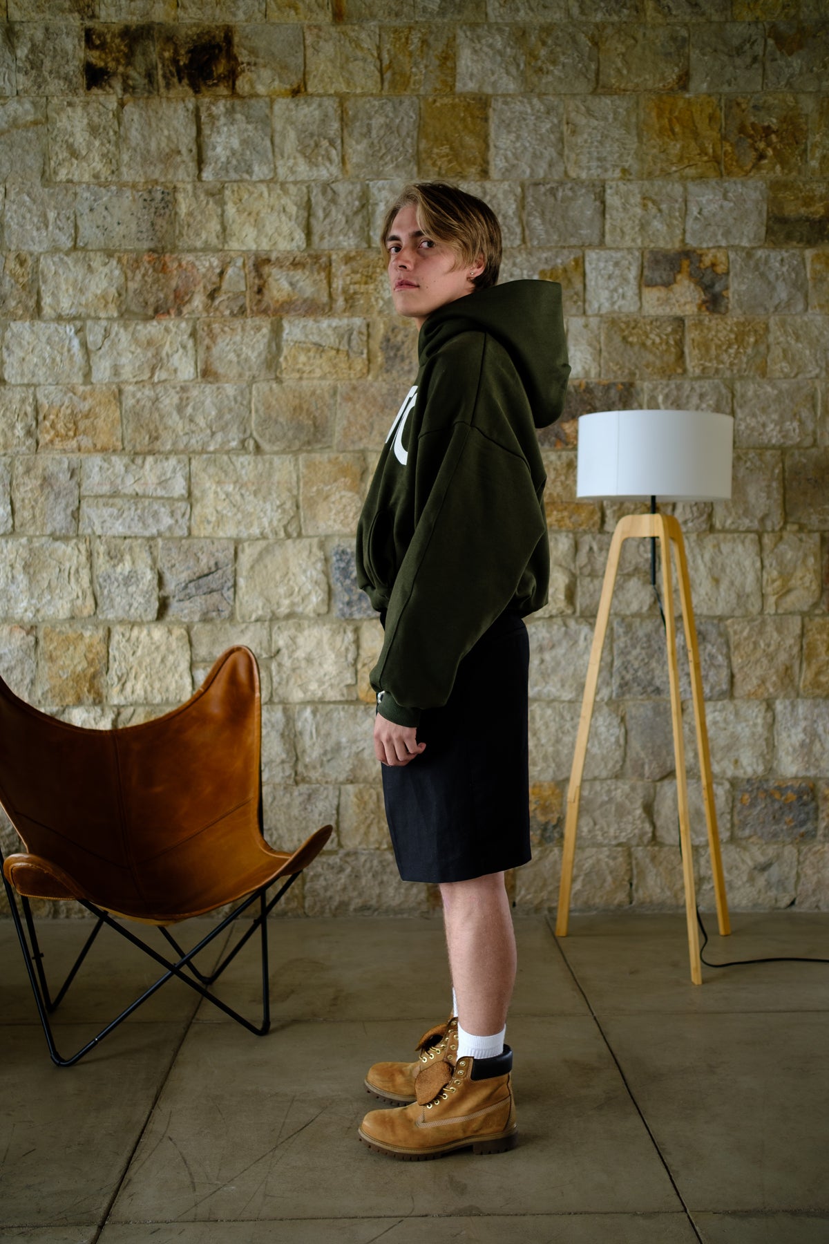 Basics V2 - Forest Hoodie Boxy Fit