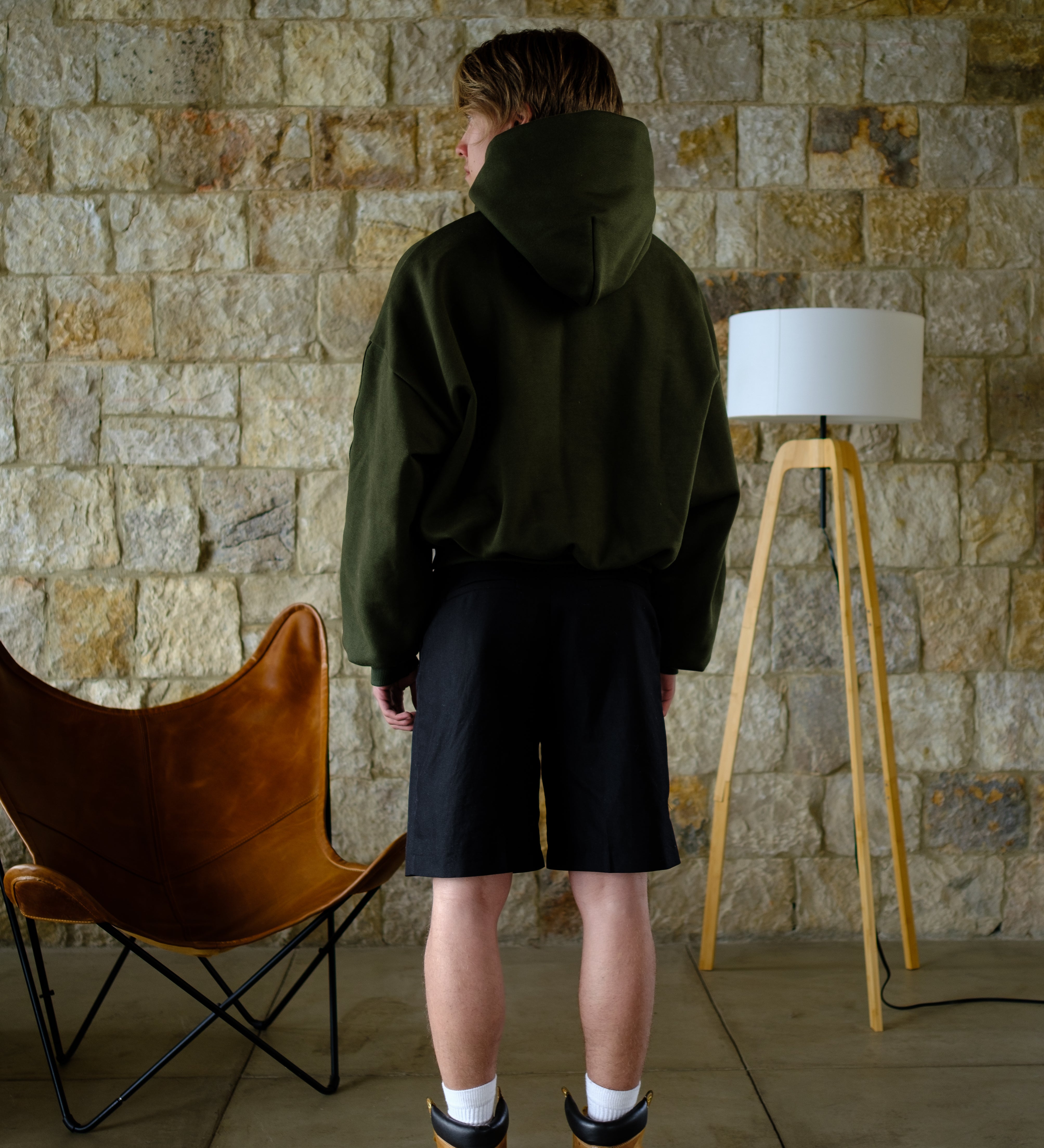 Basics V2 - Forest Hoodie Boxy Fit