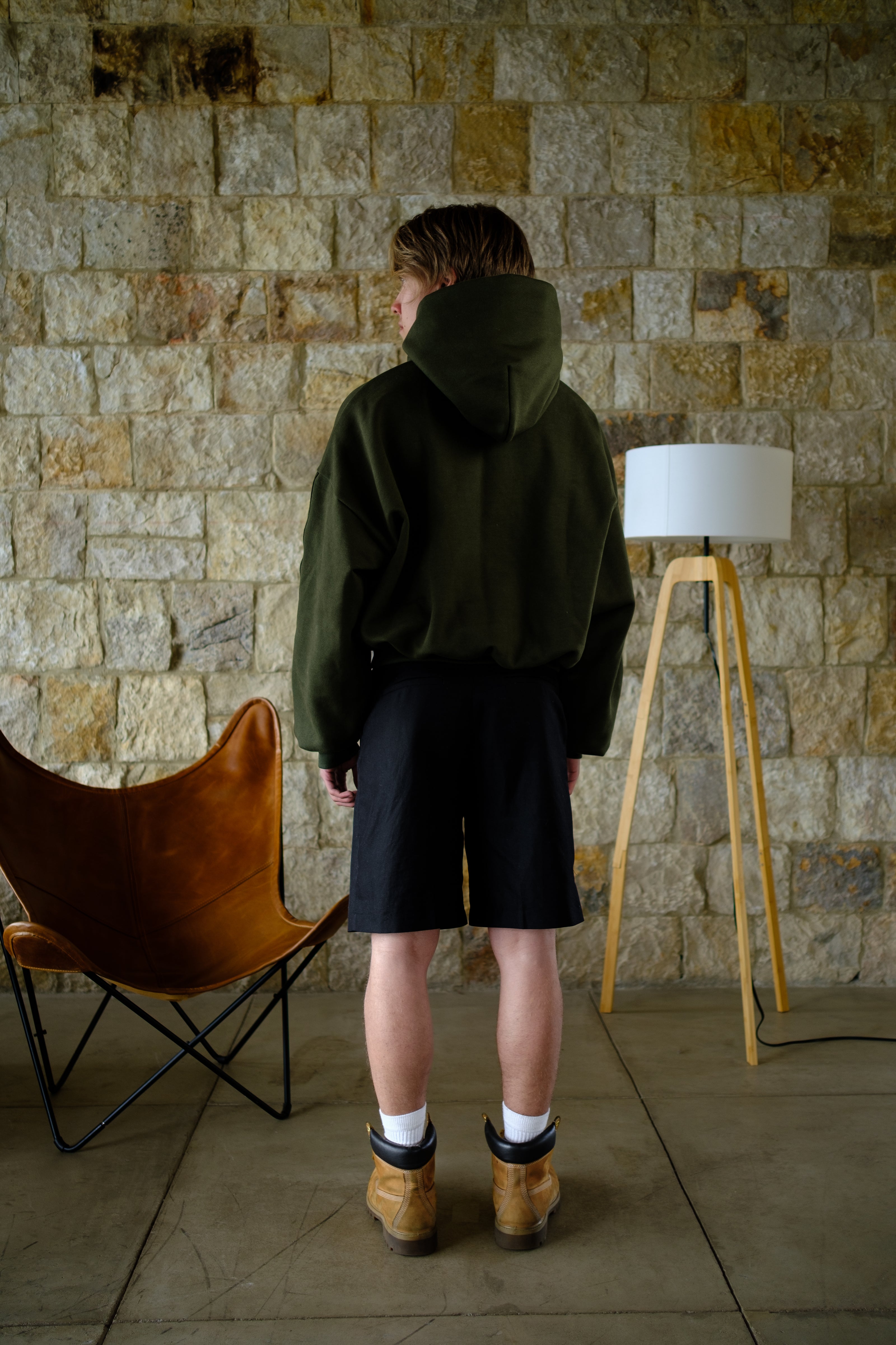 Basics V2 - Forest Hoodie Boxy Fit