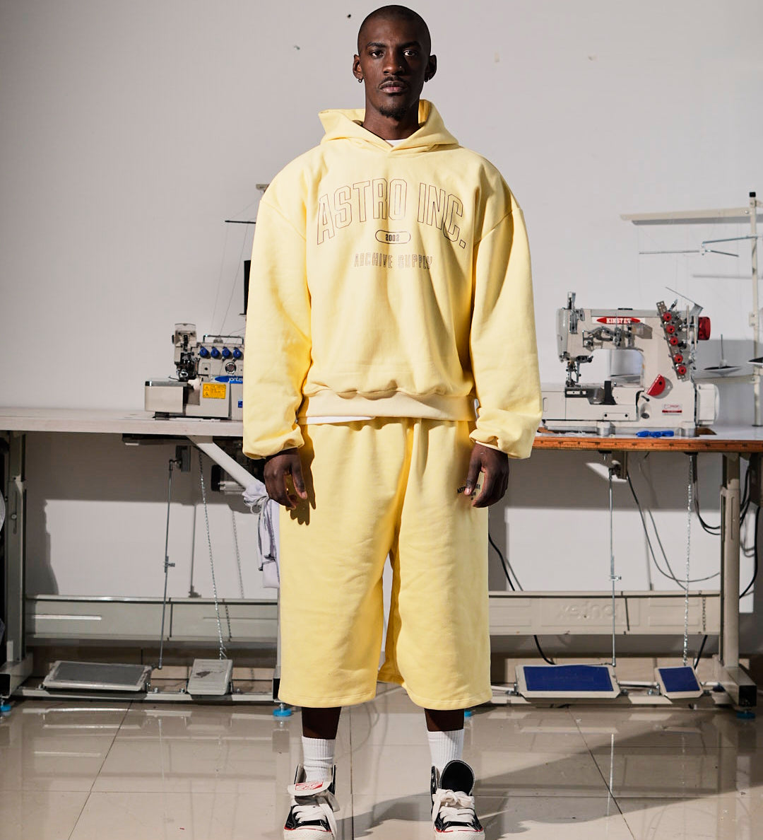 Hoodie Butter yellow