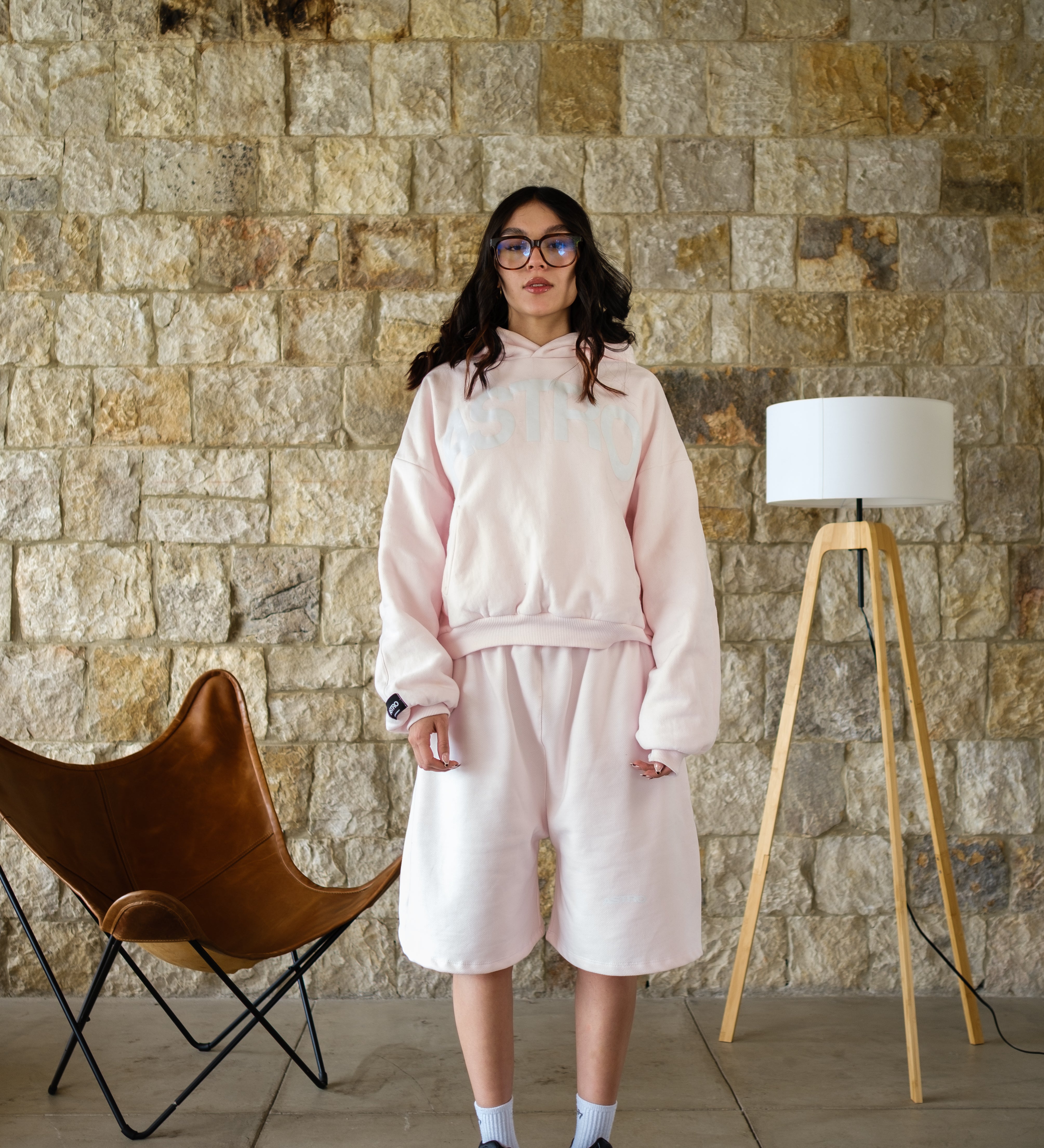 Basics V2 - Blush Hoodie Boxy Fit "LIMITED EDITION"