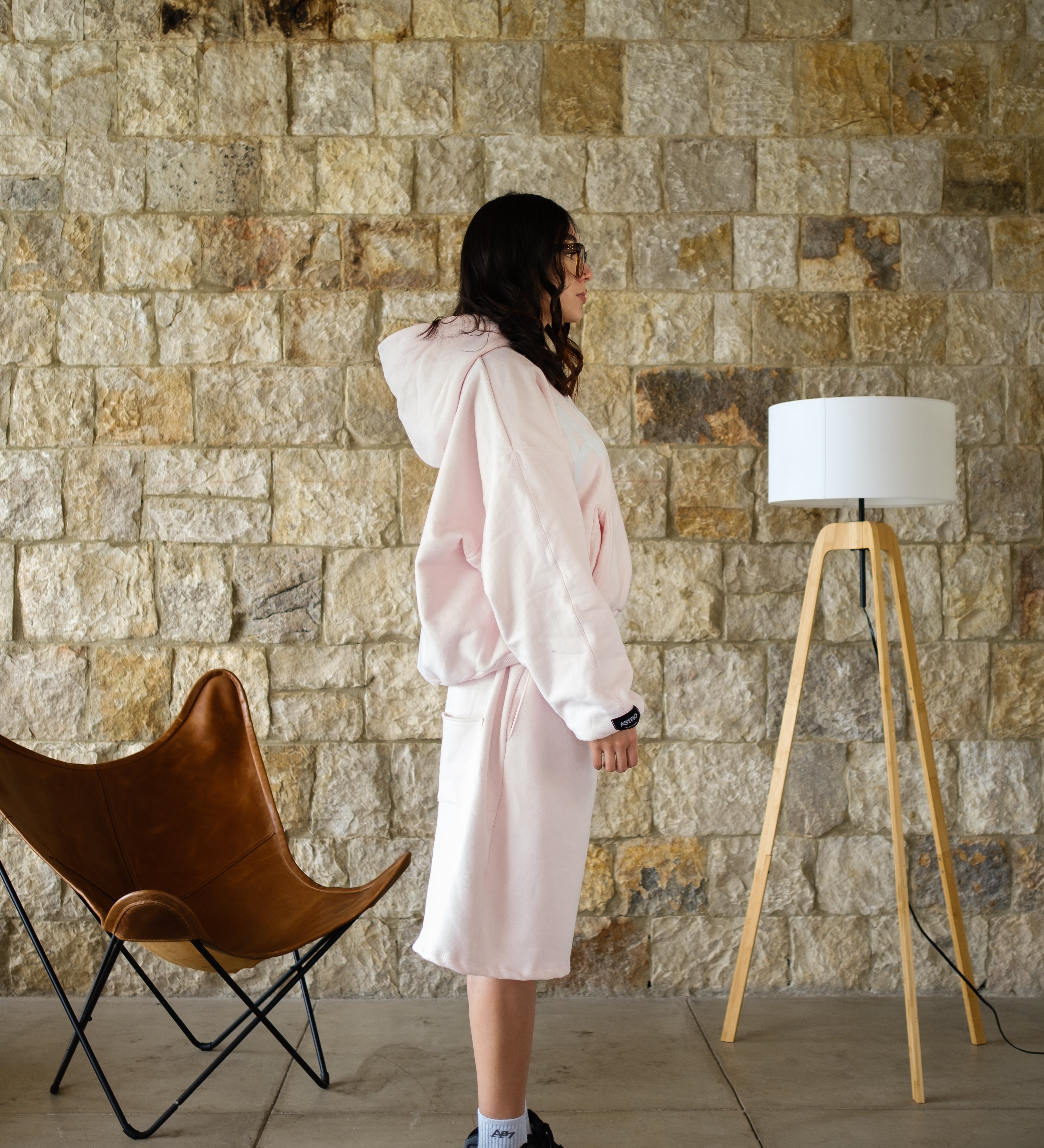 Basics V2 - Blush Hoodie Boxy Fit "LIMITED EDITION"