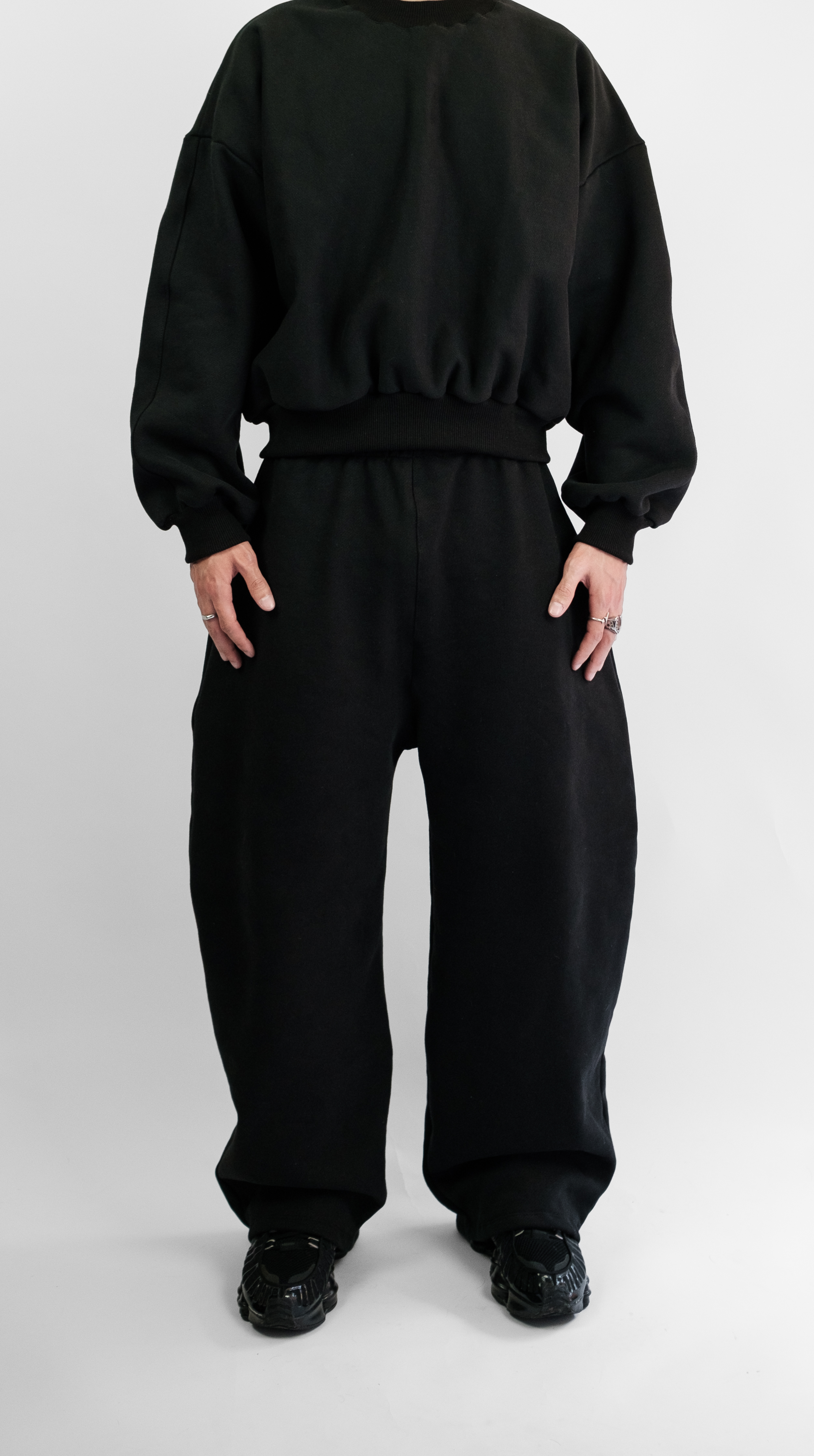 Core Baggy Sweat Pants - Onyx