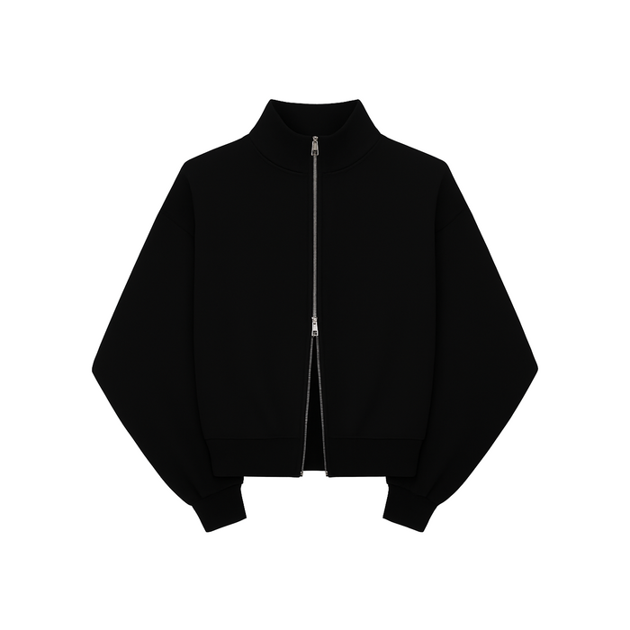 Core Track Double Zip Jacket - Onyx