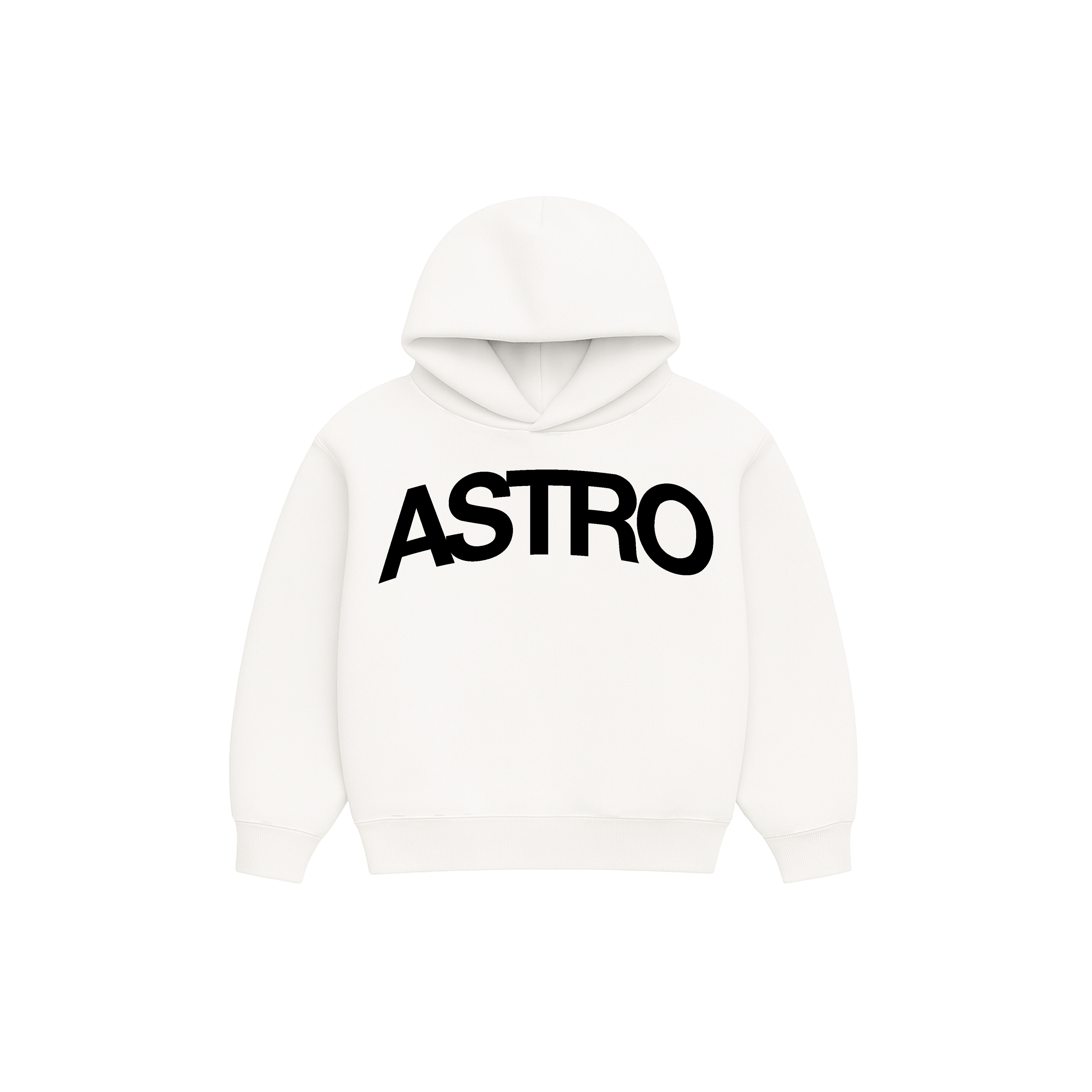 Basics V2 - Ivory Hoodie Boxy Fit