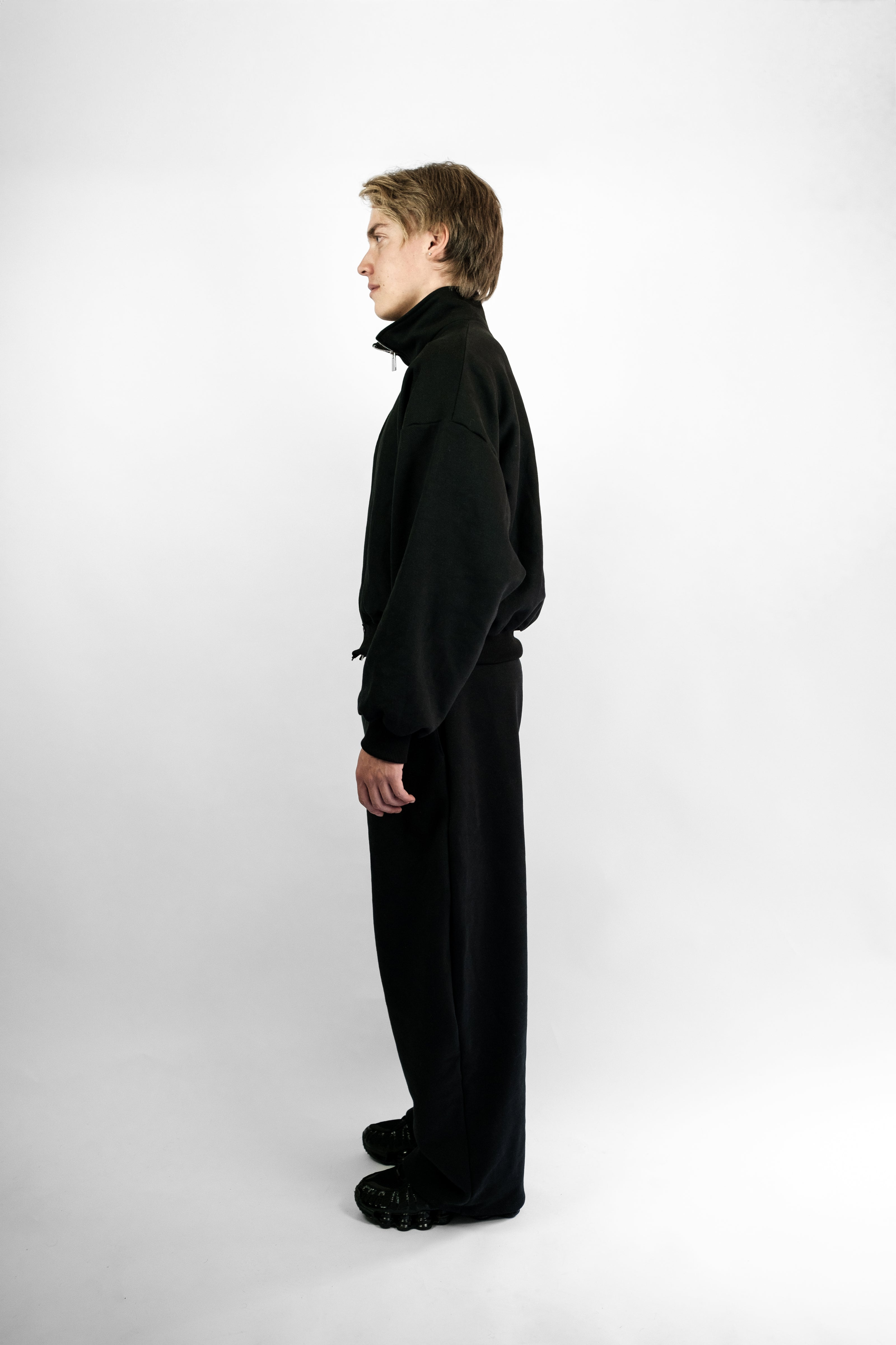 Core Track Double Zip Jacket - Onyx